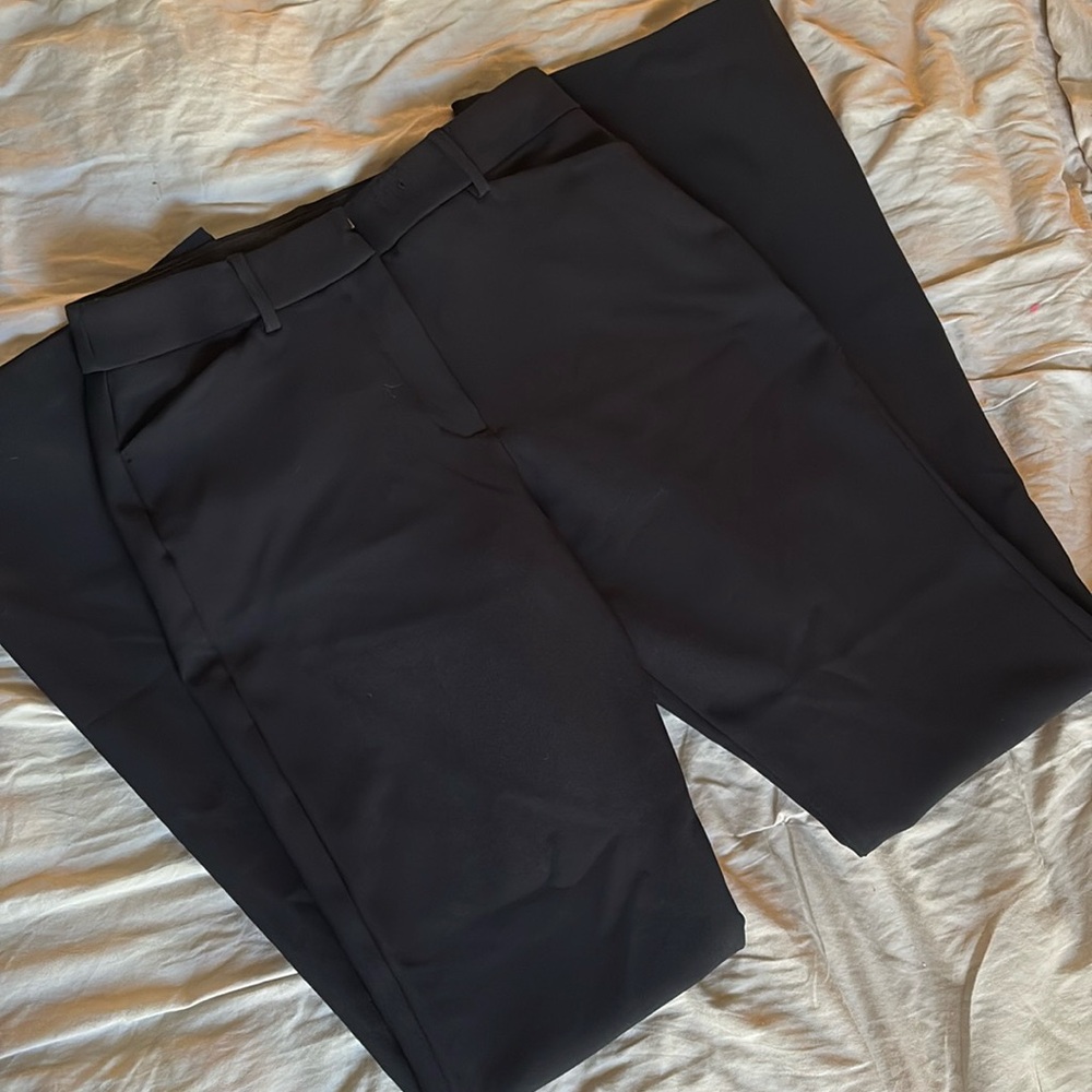Black Flare Dress Pants